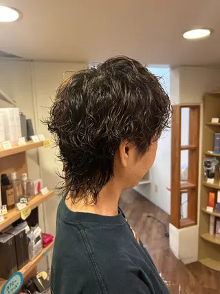 パーマ 小泉 樹奈のヘアスタイル