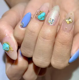 ネイル Lino+ ネイル&よもぎ蒸しのネイルデザイン