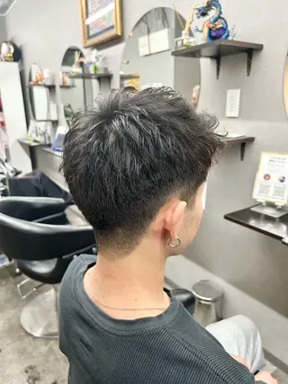 ショート メンズ ゲーマー美容師 KENTOのヘアスタイル