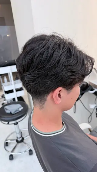 ショート パーマ メンズ 🦋艶髪縮毛矯正 /なおのヘアスタイル