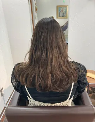 セミロング ヘアアレンジ 田牧 みゆきのヘアスタイル