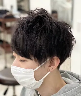 パーマ メンズ 🎩刈り上げ特化🎩 渡邉太耀のヘアスタイル