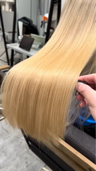ロング ➴➷完全美髪特化➹➶ 黒山憂希のヘアスタイル