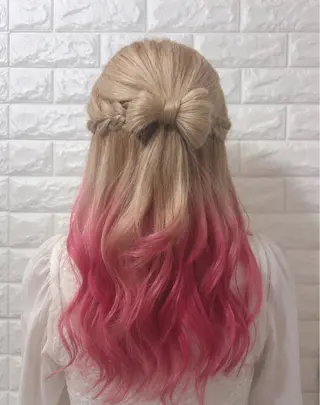 ヘアアレンジ 🎀推し活ヘアメ/ 地雷量産/あいり🎀のヘアスタイル