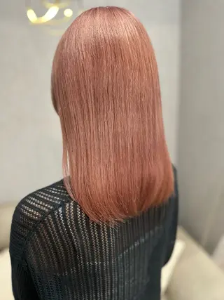 ミディアム カラー 本間 龍翔のヘアスタイル