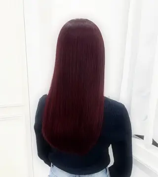 カラー 𝐌𝐢𝐮♥透明感 カラー♥のヘアスタイル