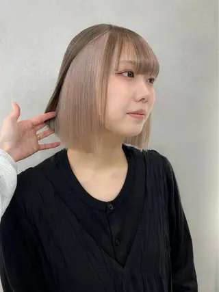 ミディアム 無料カットモデル募集 ONYX 表参道のヘアスタイル