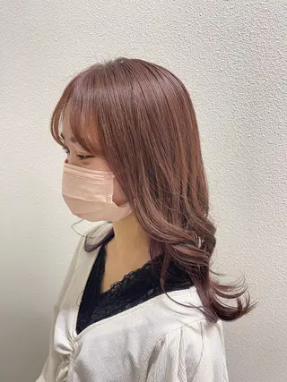 ミディアム カラー 古川 竜希のヘアスタイル