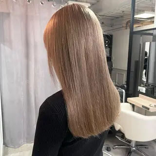 セミロング カラー ボブ& 髪質改善FUMIYAのヘアスタイル