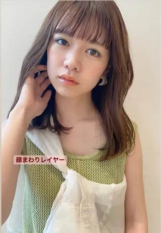 セミロング カラー アイブロウ 🍋黒瀬梨央の眉毛・アイブロウイメージ