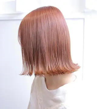 ミディアム カラー i'll 未空のヘアスタイル
