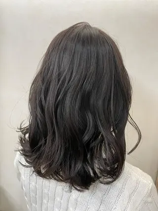 ミディアム カラー TOWA 野村　コウダイのヘアスタイル