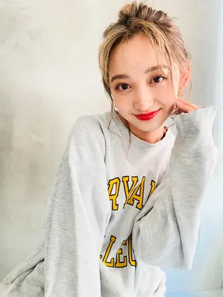 ショート カラー パーマ ヘアアレンジ KAREN🕊️ 大宮美容室のヘアスタイル
