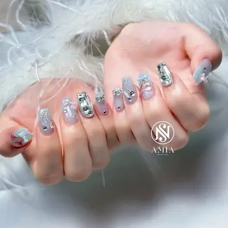 セミロング 🌟AMIA BEAUTY🌟のネイルデザイン
