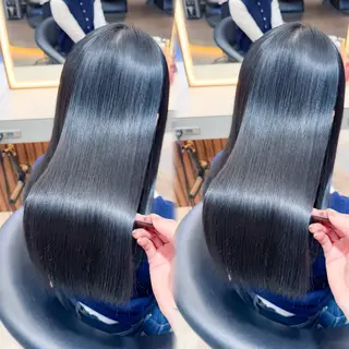 ロング 🪼ai🪼 縮毛矯正、ボブのヘアスタイル