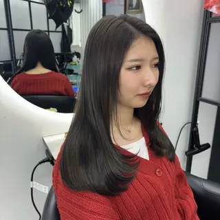 ロング カラー Ren. 🦋デザインカラーのヘアスタイル