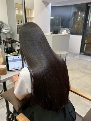 パーマ 絶対可愛い暖色カラー 🌷うる艶🌷結奈✨のヘアスタイル