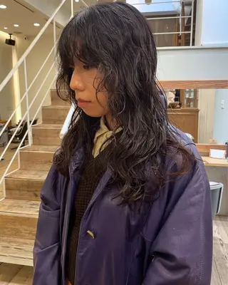 ロング パーマ 原宿/ケパーマ 🧺ユウマのヘアスタイル