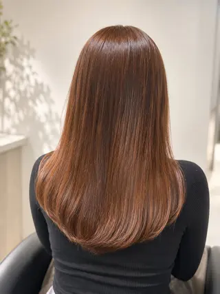 ロング カラー 平田七海 心斎橋のヘアスタイル