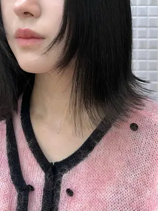 ミディアム カラー 髪質改善・艶髪カラー 🌷miku🌷のヘアスタイル