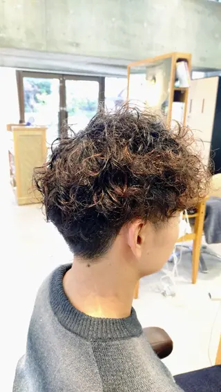 パーマ ショート メンズ [RiLo] 松村のヘアスタイル