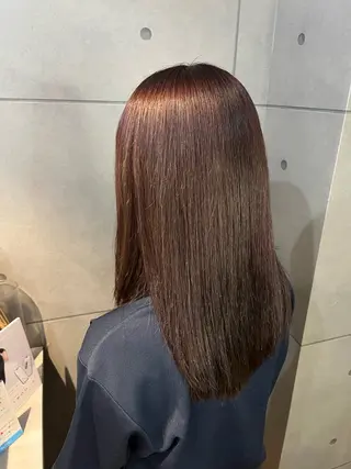 カラー 透明感・艶カラー 🩵miaのヘアスタイル