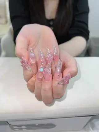 ネイル Sora  Nail 長さ出し専門店のネイルデザイン