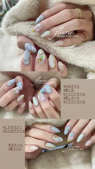 ネイル フルリール 【プライベートサロンのネイルデザイン