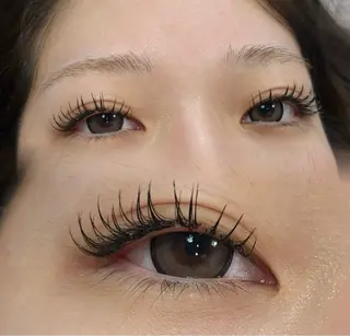 マツエク・マツパ 結菜🫧 EYE MODEのマツエク・マツパデザイン