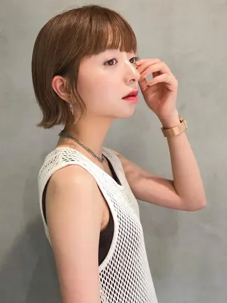 ショート 🎊LUK🎊_公 式_🩵髪質改善🩵のヘアスタイル