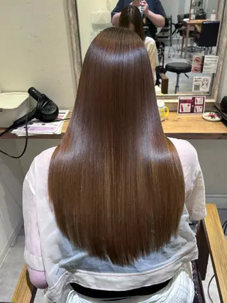ロング 農添 杏のヘアスタイル
