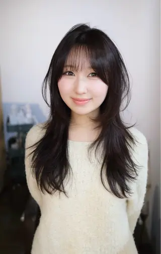 ロング レイヤー/デジパ ヨシノ マサキのヘアスタイル