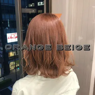 セミロング カラー パーマ ヘアアレンジ メンズ キッズ ネイル マツエク・マツパ 上品＆韓国風 🥀海心🥀のヘアスタイル