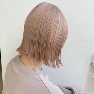 ミディアム カラー ヘアアレンジ レイヤー専門家 ダブルカラー修のヘアスタイル