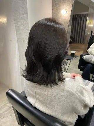 ミディアム カラー STUD YUKIのヘアスタイル
