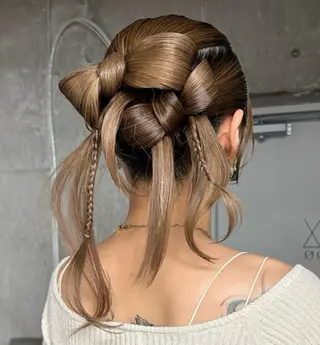 ヘアアレンジ ヘアアレンジ/ カラー❤️miyuuのヘアスタイル