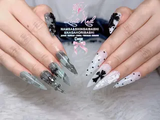 セミロング Linanail Nambaのマツエク・マツパデザイン