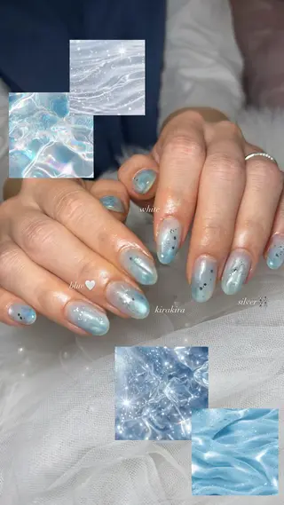 ネイル 𝑬𝑹𝑰𝑲𝑨 𓂃🎀𓈒𓏸のネイルデザイン