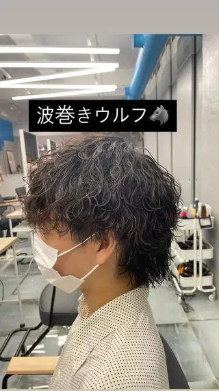メンズ 曲がる縮毛矯正 🔥TAKUMA🔥のヘアスタイル