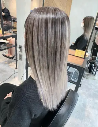 ロング カラー Lafithhair lov. 福山駅家店のヘアスタイル
