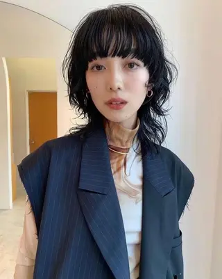ミディアム KAEDE🎀 ハイライト特化のヘアスタイル