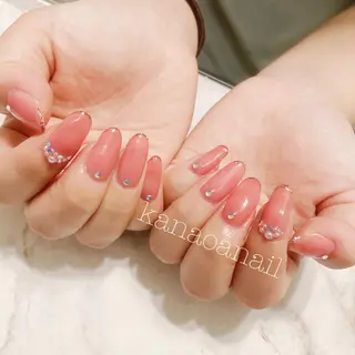 ネイル 地爪育成💅 kanaoanailのネイルデザイン