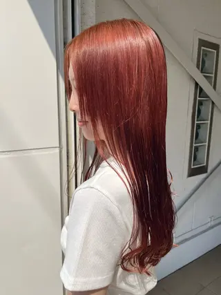 ロング 村松 花笑のヘアスタイル