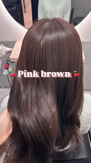 セミロング カラー 🍒Sumire /モデル募集中🍒のヘアスタイル