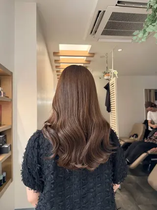 ミディアム FUJIIKANON /パーマモデル募集中のヘアスタイル