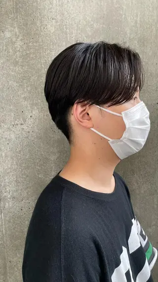 パーマ メンズ もりたみかこ 美容師お休み中のヘアスタイル