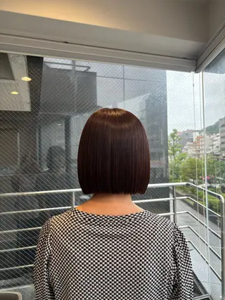 ミディアム 浦川 麗美のヘアスタイル