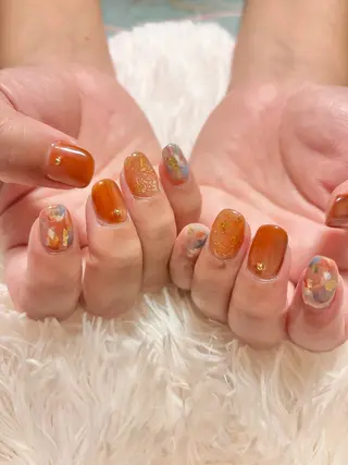 ネイル Lelole 🫧マグネット🫧のネイルデザイン