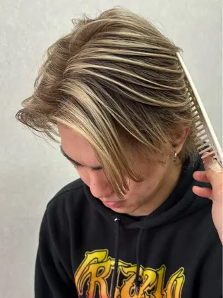 カラー レディースカット モデル✂️中野裕介のヘアスタイル