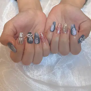 ネイル 🧸原宿の美フォルム ネイリスト🧸いいだのネイルデザイン
